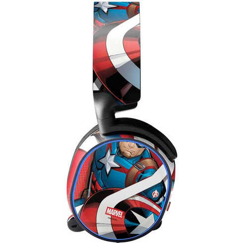 Marvel Captain America Action Pose SteelSeries Arctis 3 Skin